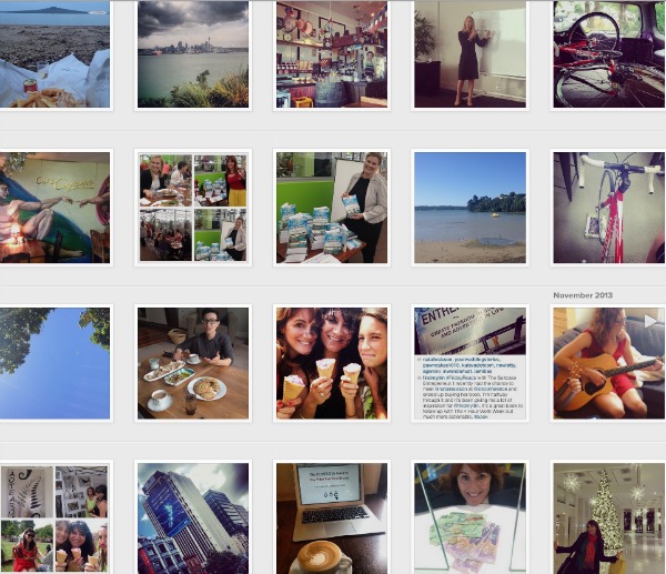 Instagram moments of Natalie Sisson in 2013