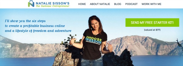 New Suitcase Entrepreneur Website Banner