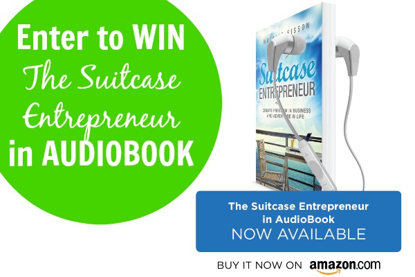 Celebrating the Release of The Suitcase Entrepreneur Audio Book with a Giveaway