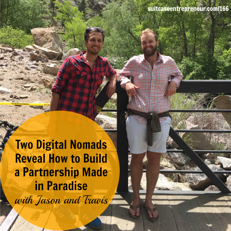 [166] Two Digital Nomads Reveal How to Build a Partnership Made in Paradise