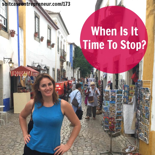 [173] When Is It Time To Stop?